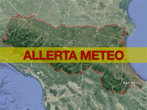 allerta meteo emilia romagna